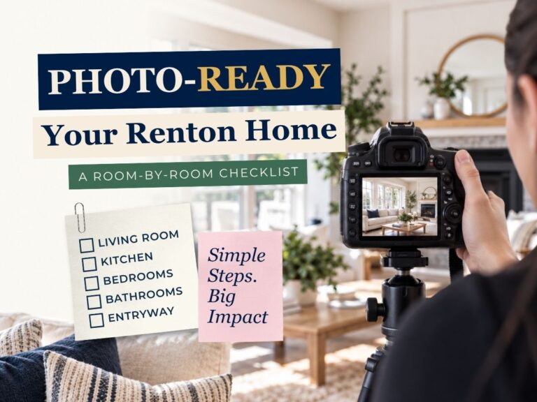 How to Prepare Your Renton Home for Listing Photos: A Room-by-Room Checklist