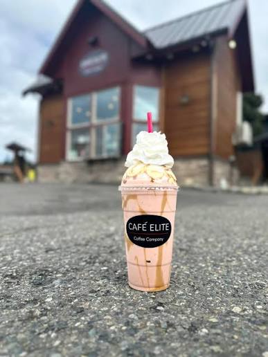 A sweet drink from Café Elite