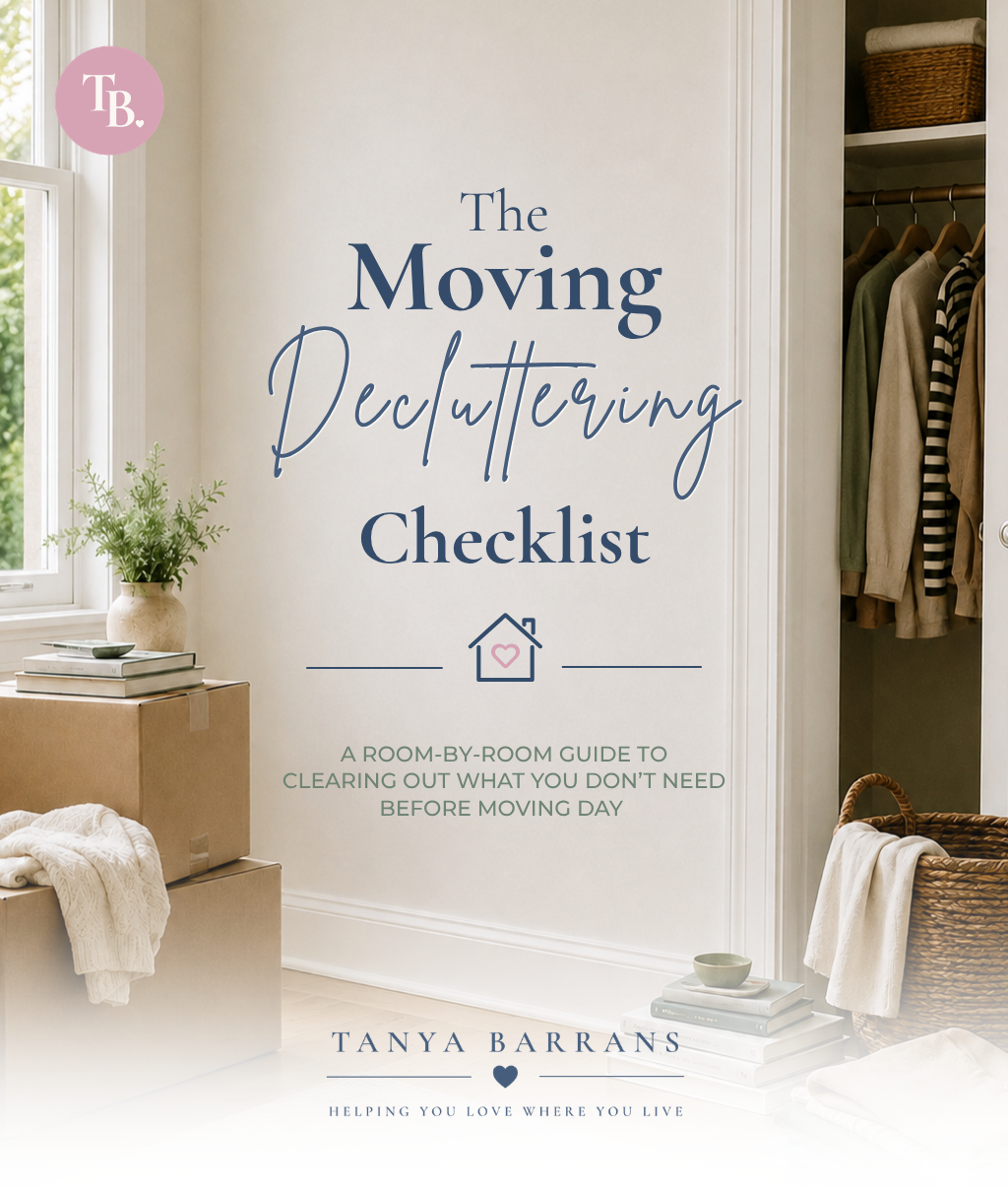 Preview of Tanya Barrans' Moving Decluttering Checklist