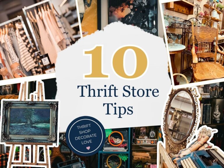 10 Thrift Store Tips for Finding Home Decor You’ll Actually Love