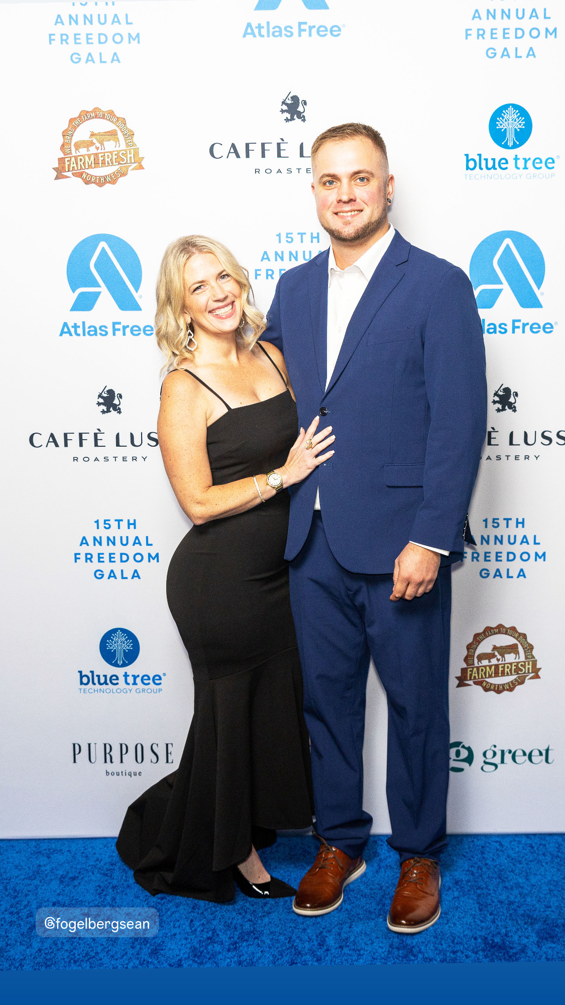 Tanya and Sean at the Freedom Gala