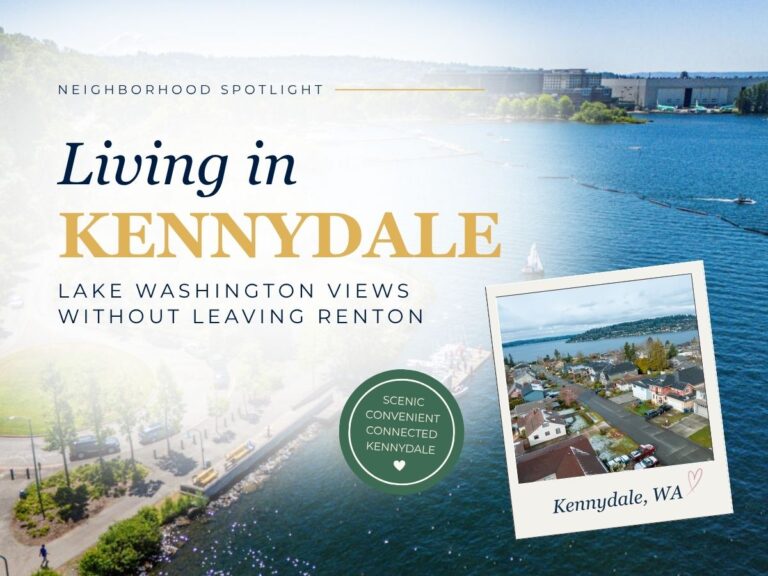 Living in Kennydale: Lake Washington Views Without Leaving Renton