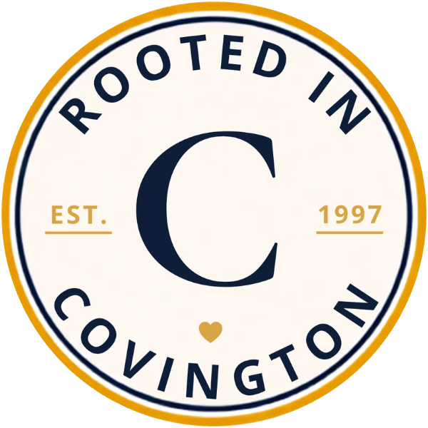Rooted in Covington logo